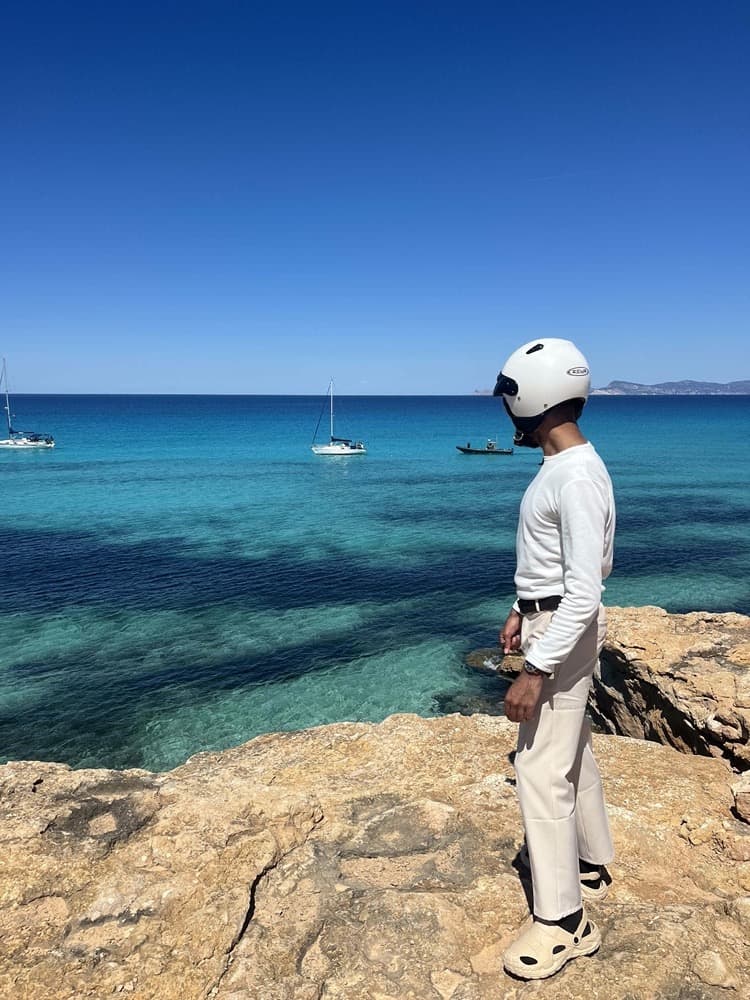 Jordan — Formentera, on the bike